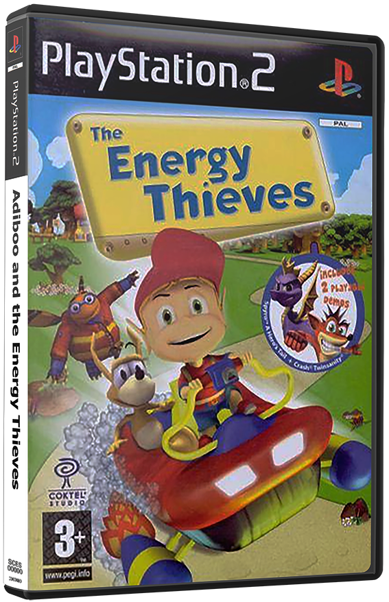 แผ่นเกมส์ PS2 : Adiboo and the Energy Thieves