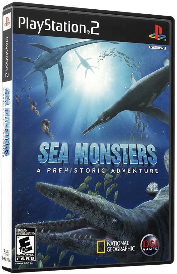แผ่นเกมส์ PS2 : Sea Monsters - A Prehistoric Adventure