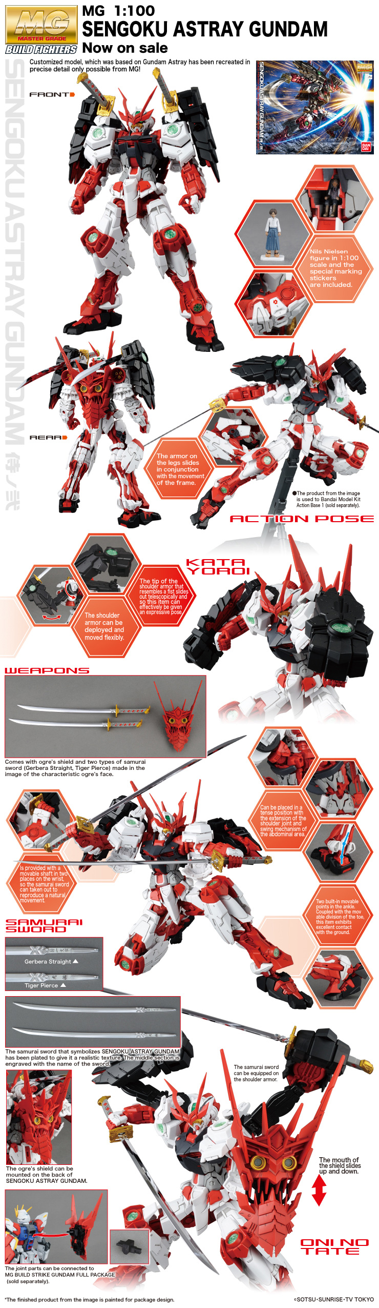 (MG) 1/100 SENGOKU ASTRAY GUNDAM