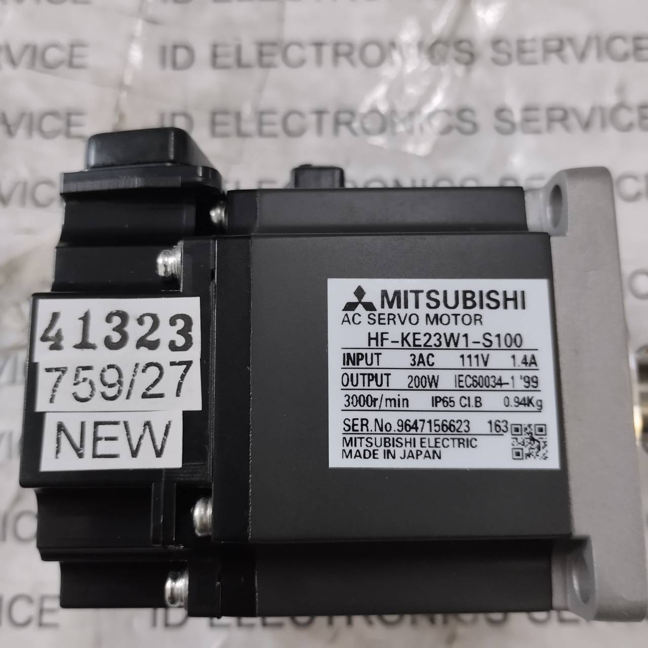 HF-KE23W1-S100 SERVO MOTOR "MITSUBISHI"
