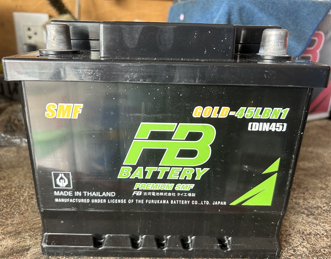 แบตเตอรี่ ขั้วจม SMF 45LBN1 FB Gold 45แอมป์