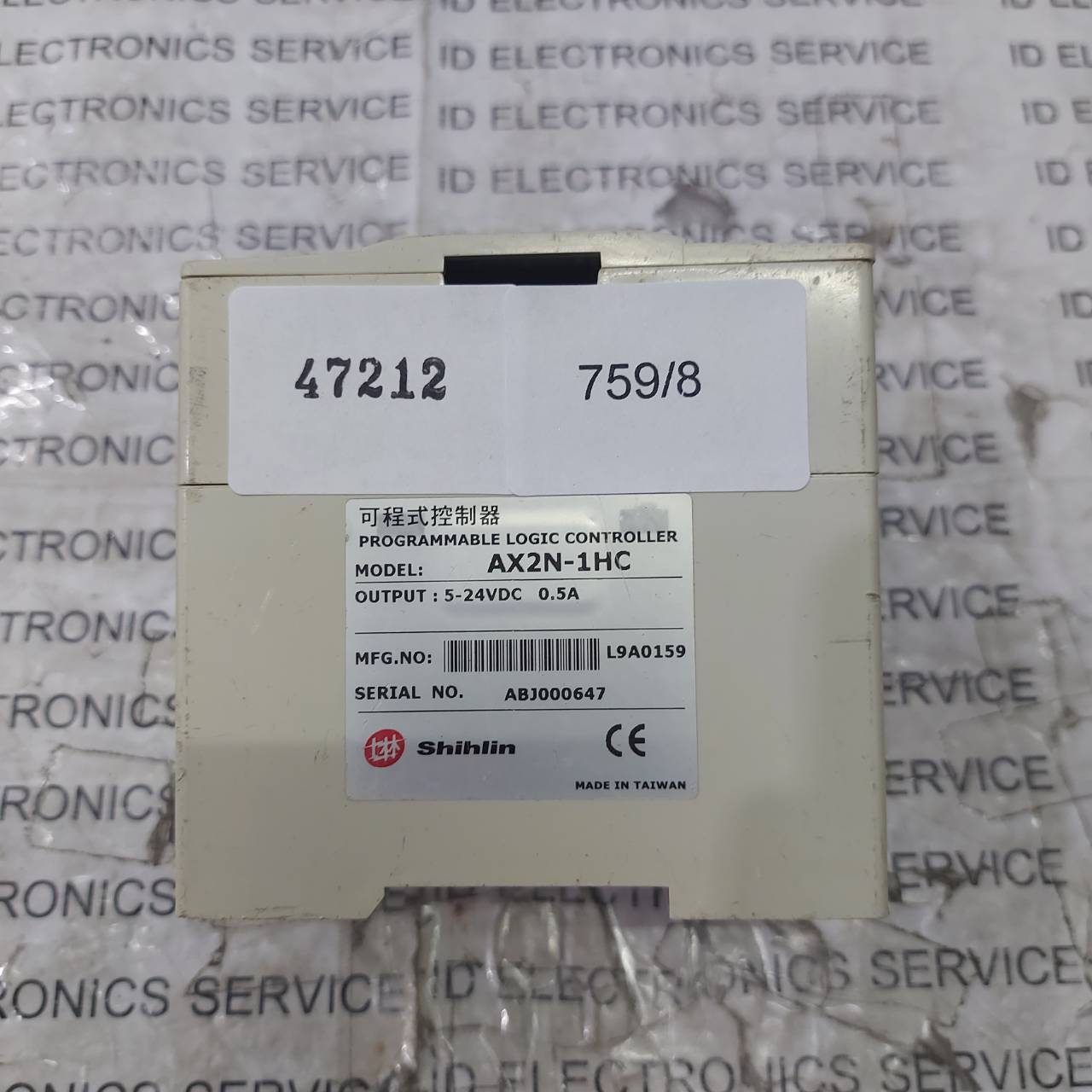 PLC " SHIHLIN " MODEL : AX2N-1HC