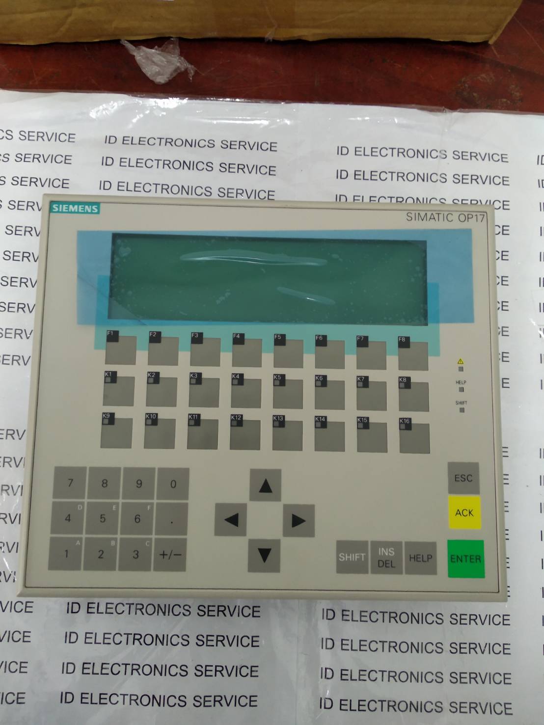 ขาย 6AV3 617-1JC20-0AX1(OP17-DP) HMI "SIEMENS"