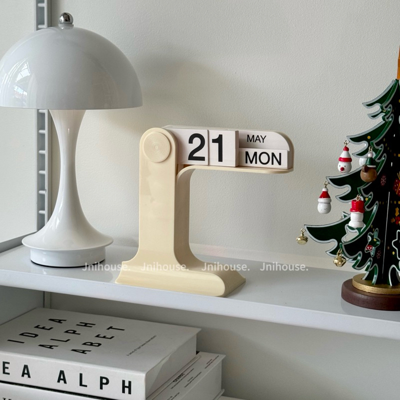 [พร้อมส่ง] Jnihouse : ปฏิทินตั้งโต๊ะ (Perpetual Calendar) มีให้เลือก 5 สี
