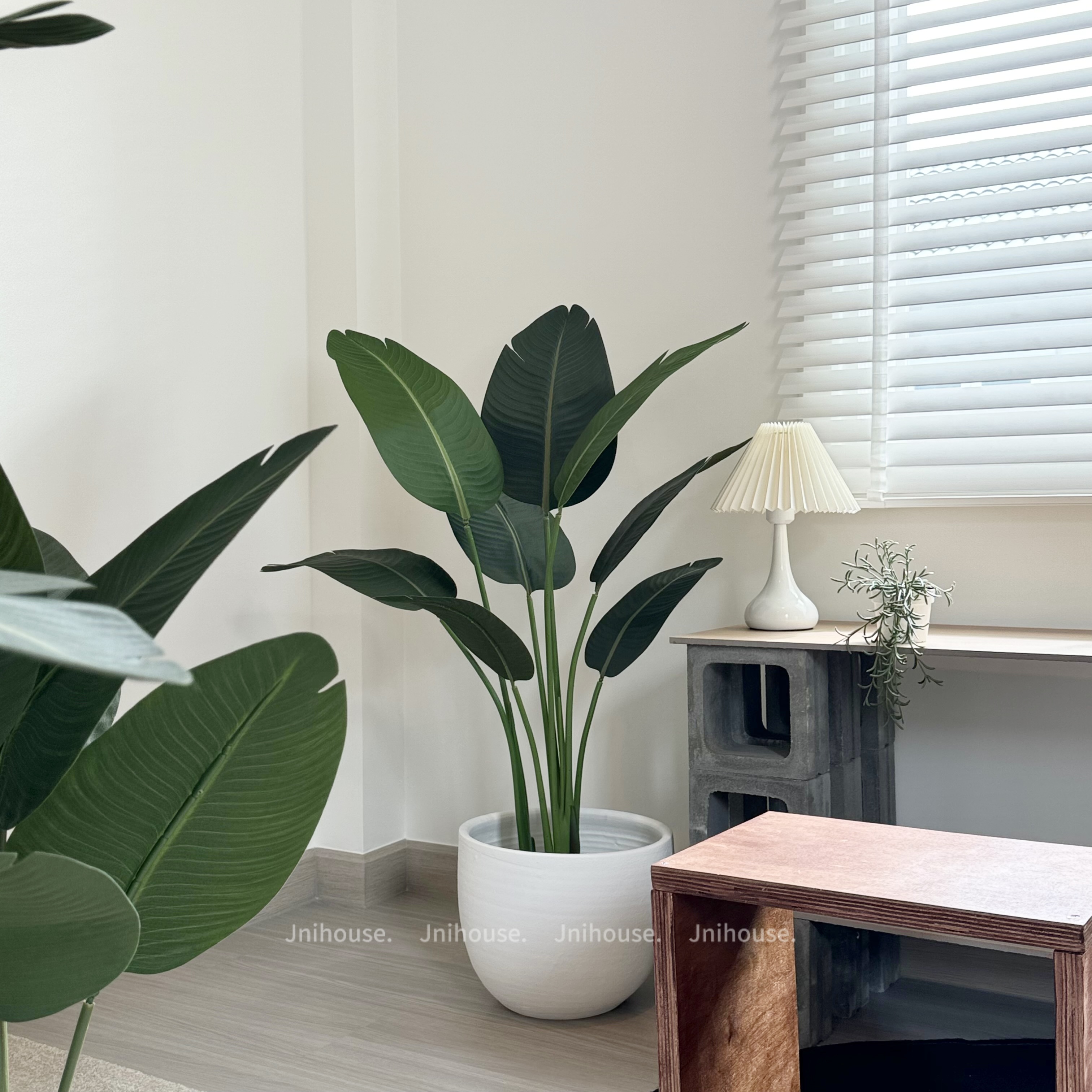 [พร้อมส่ง] Jnihouse : ต้นปักษาสวรรค์ (Bird of Paradise) ต้นไม้ปลอม ต้นไม้ประดับ