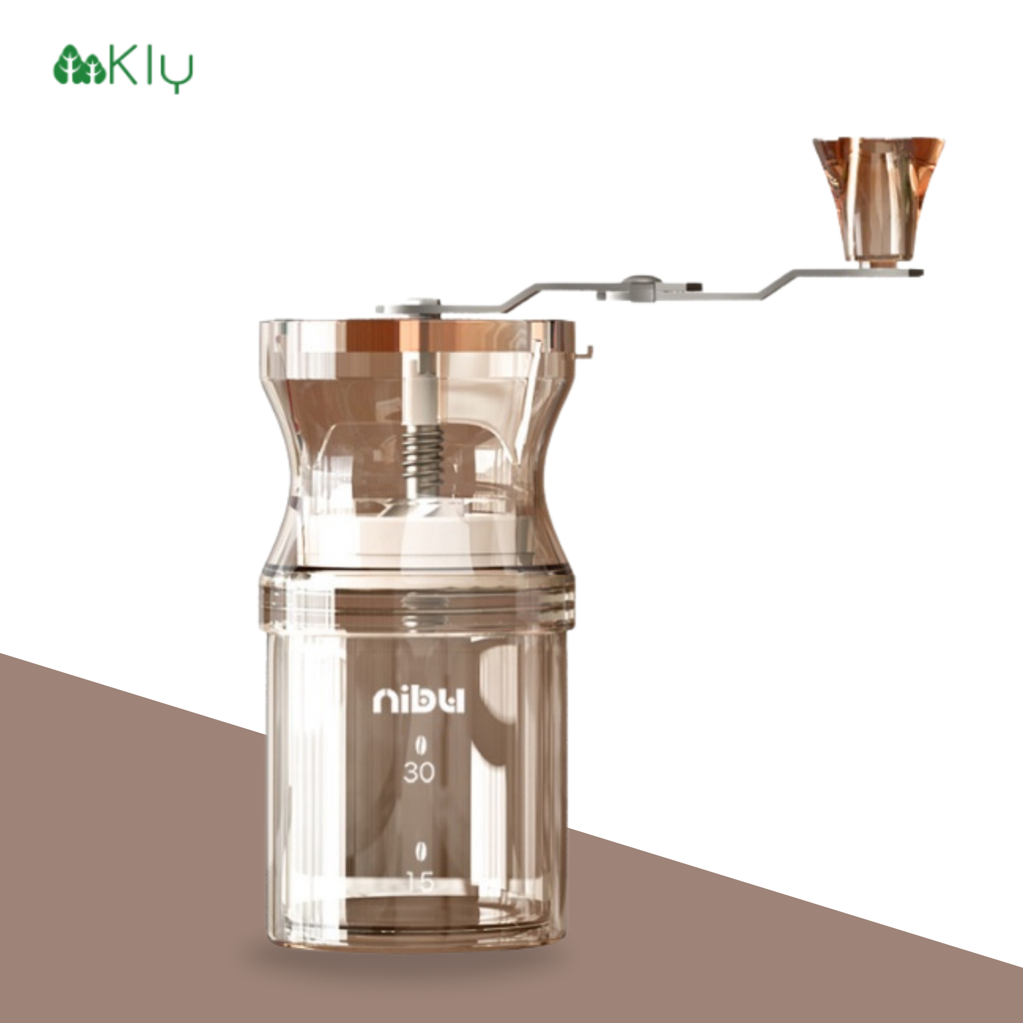 เครื่องบดกาแฟ ที่บดกาแฟ เครื่องบดกาแฟมือหมุนแบบพกพา