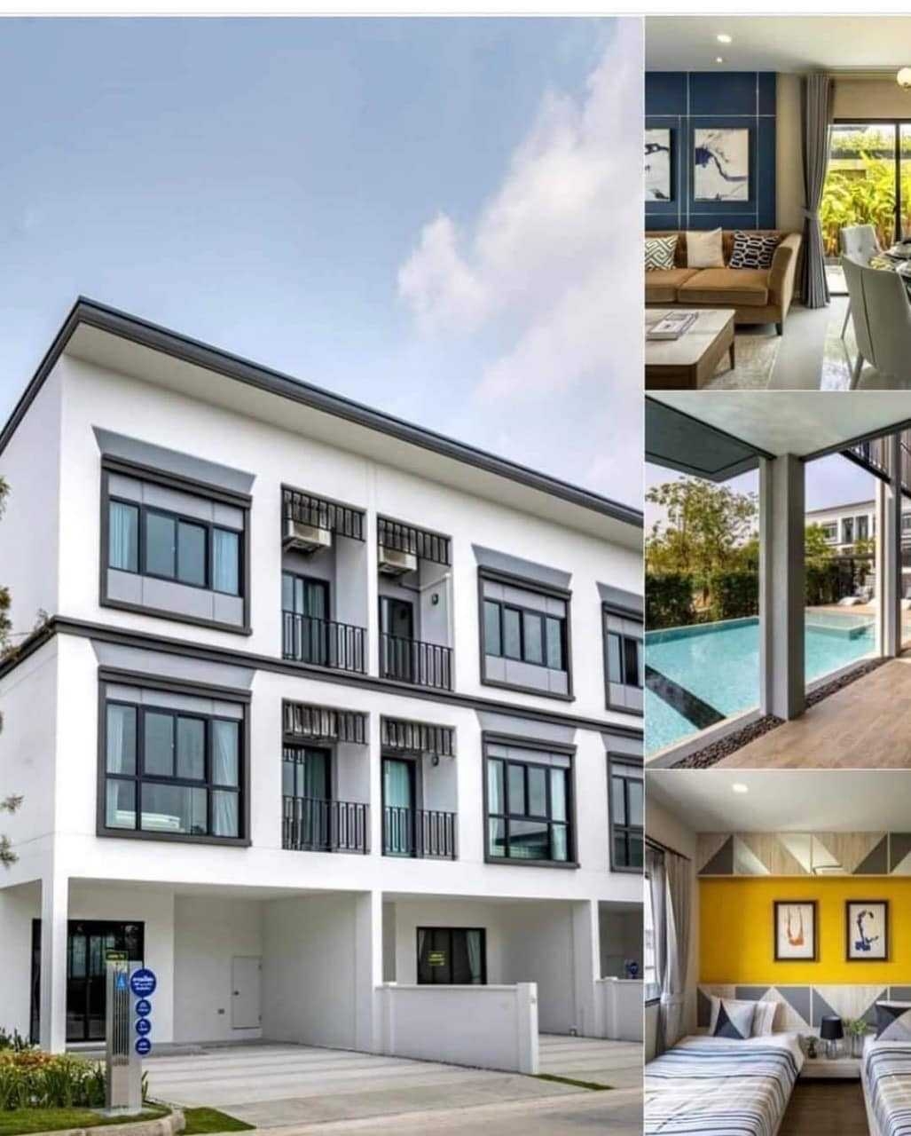 ให้เช่าทาวน์โฮม3ชั้นบ้านลุมพินี ทาวน์เพลส (N.1260)