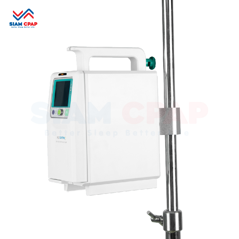 เครื่องควบคุมการให้สารละลายทางหลอดเลือดดำ Infusion Pump Medcaptain รุ่น SYS-6010A รับประกันศูนย์ไทย 1 ปี