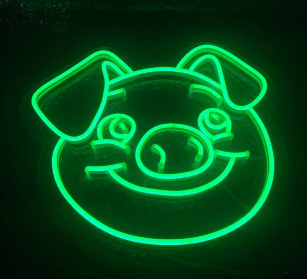 #ป้ายไฟนีออนดัดled