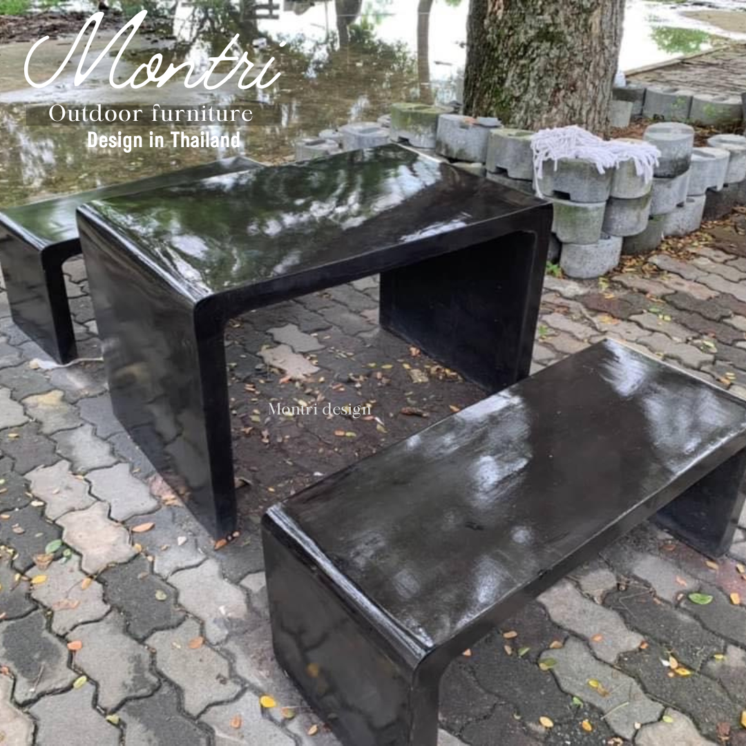 เก้าอี้ปูนซีเมนต์สไตล์ลอฟท์ รุ่น Loft A7 โต๊ะปูนลอฟท์