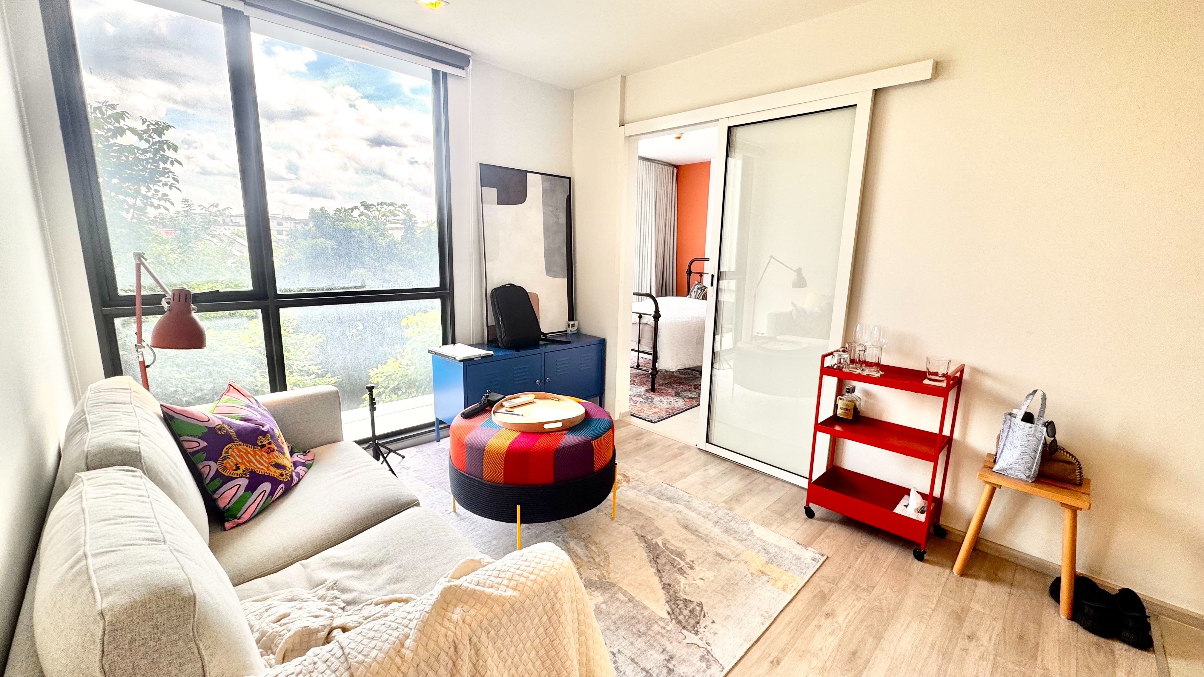 ขายคอนโด Chambers Chaan ลาดพร้าว วังหิน ขนาดห้อง 41 ตร.ม. ไม่เคยอยู่ ไม่เคยปล่อยเช่า ใหม่มาก สวยมาก! อาคาร B1 ชั้น 3 BUILT IN FURNITURE