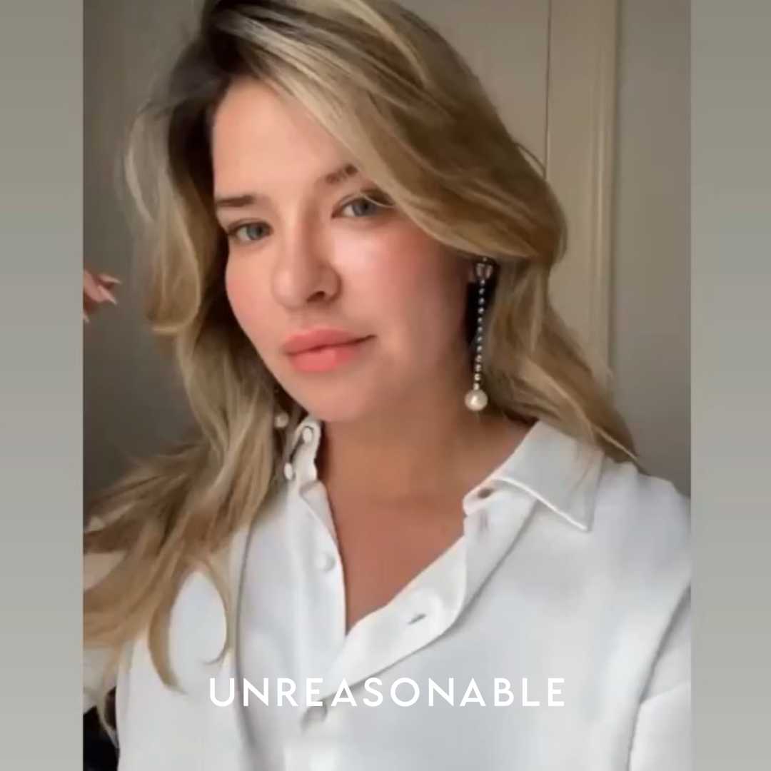 ต่างหู Drop มุกแก้ว ต่างหูคลิป ต่างหูก้านเงินแท้ น้ำหนักเบา สวยใส่สบาย UA0779-01 Unreasonable Accessories