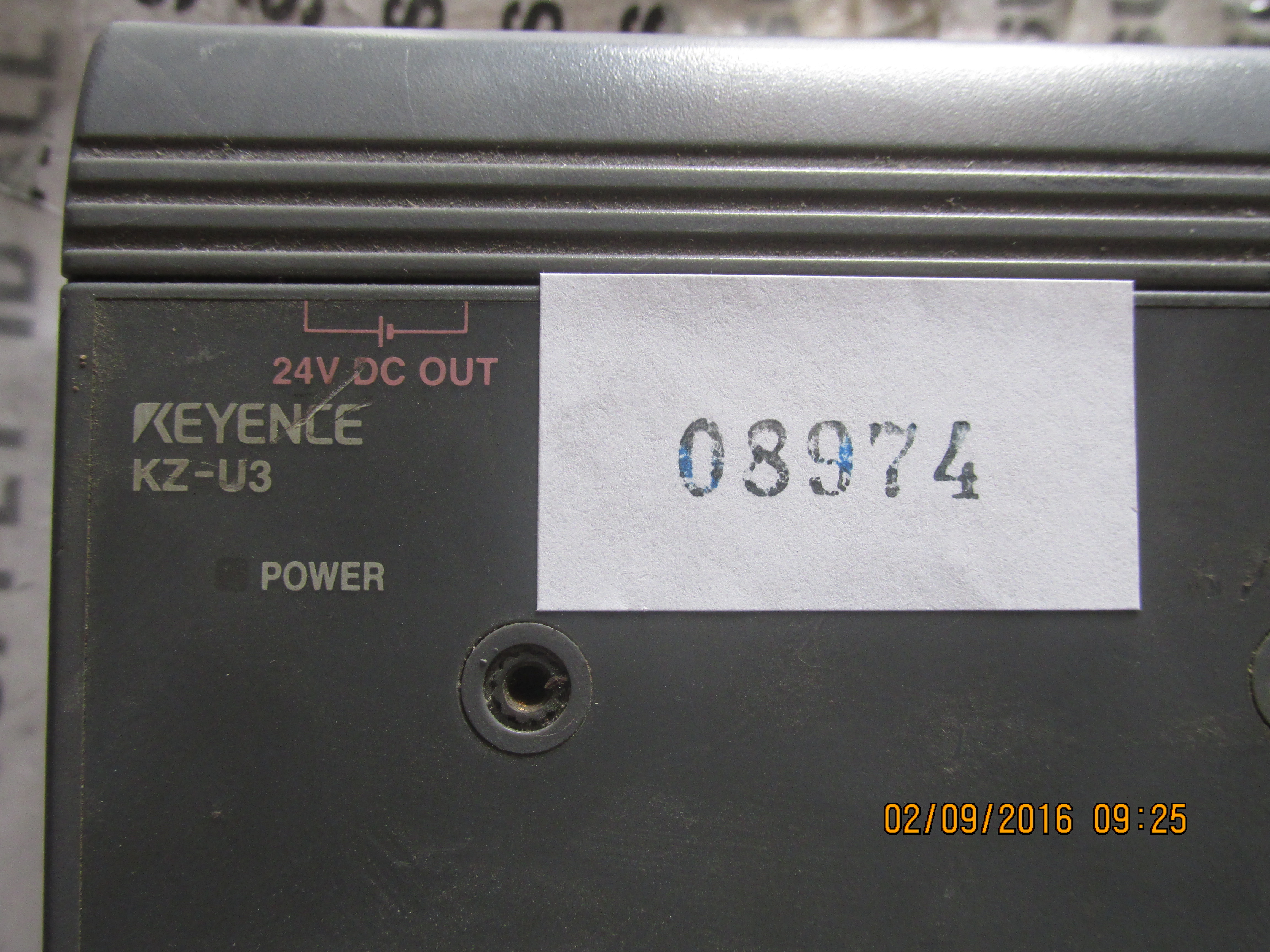 PLC " KEYENCE " MODEL : KZ-U3