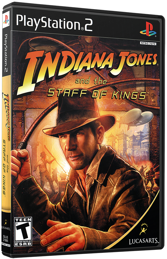 แผ่นเกมส์ PS2 : Indiana Jones and the Staff of Kings