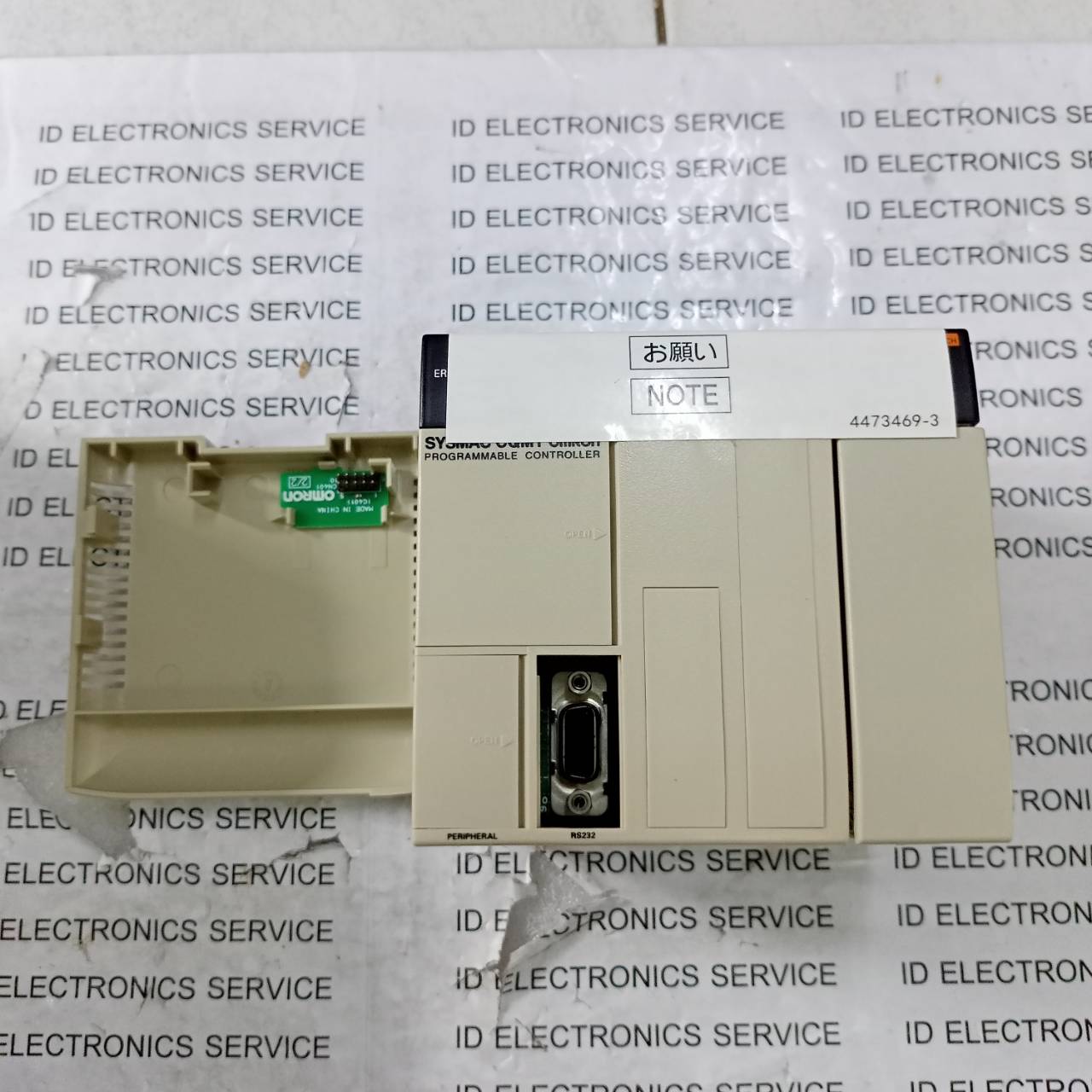 PLC " OMRON " MODEL : CQM1-CPU21