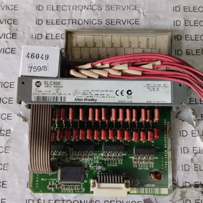 PLC " ALLEN-BRADLEY " MODEL : 1746-IA16