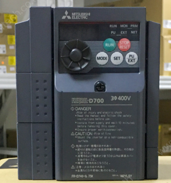 อินเวอร์เตอร์''Mitsu'' 0.75KW / INVERTER MITSUBISHI FR-D740-0.75K