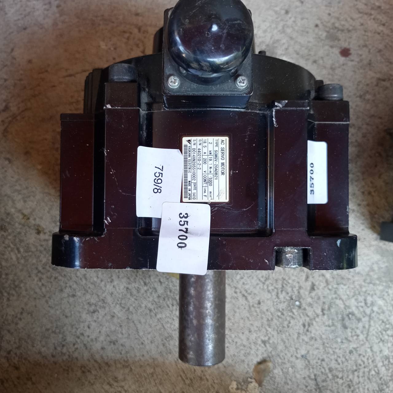 ซ่อม SGMGV-20ADB21 MOTOR "YASKAWA"