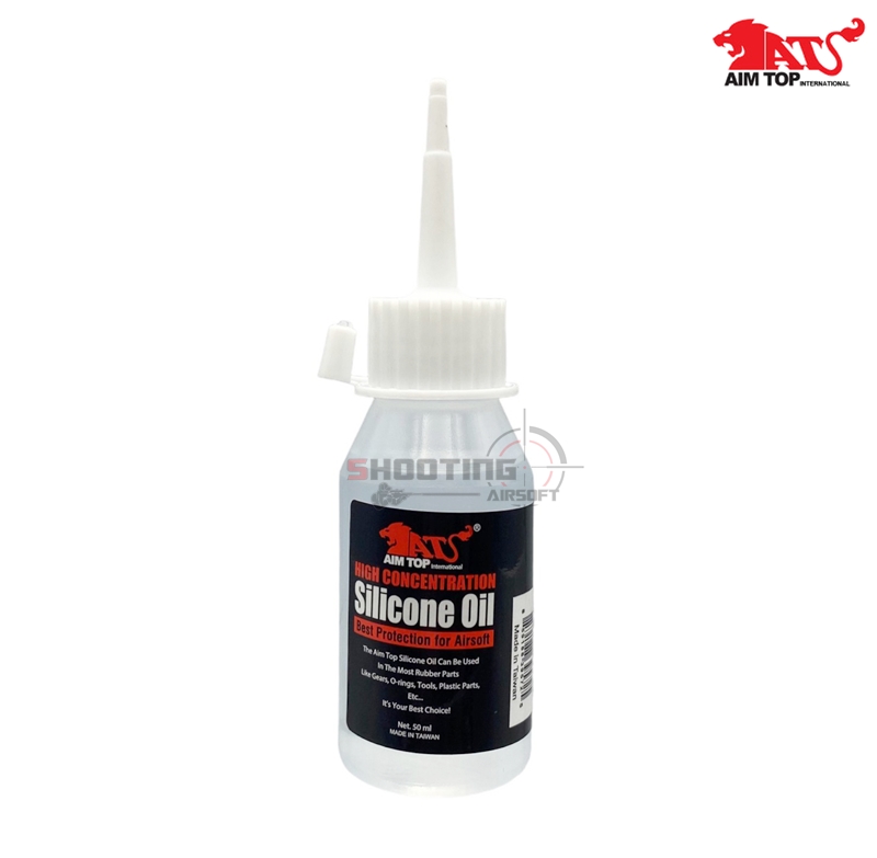 AIM TOP High Concentration Silicone Oil Lubricant For Airsoft (50 ml)