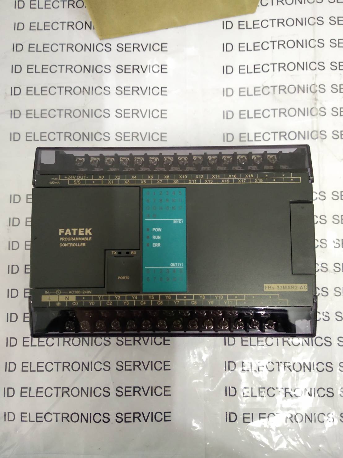 PLC " FATEK " MODEL : FBS-32MAR2-AC
