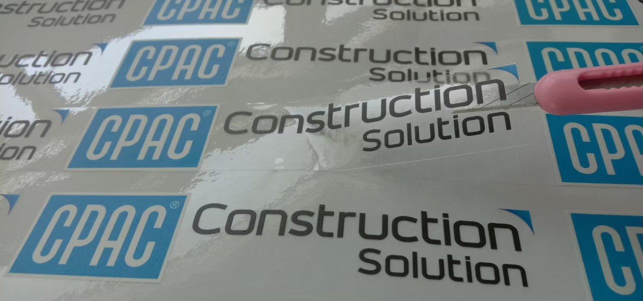 #งานสติ๊กเกอร์ไดคัท