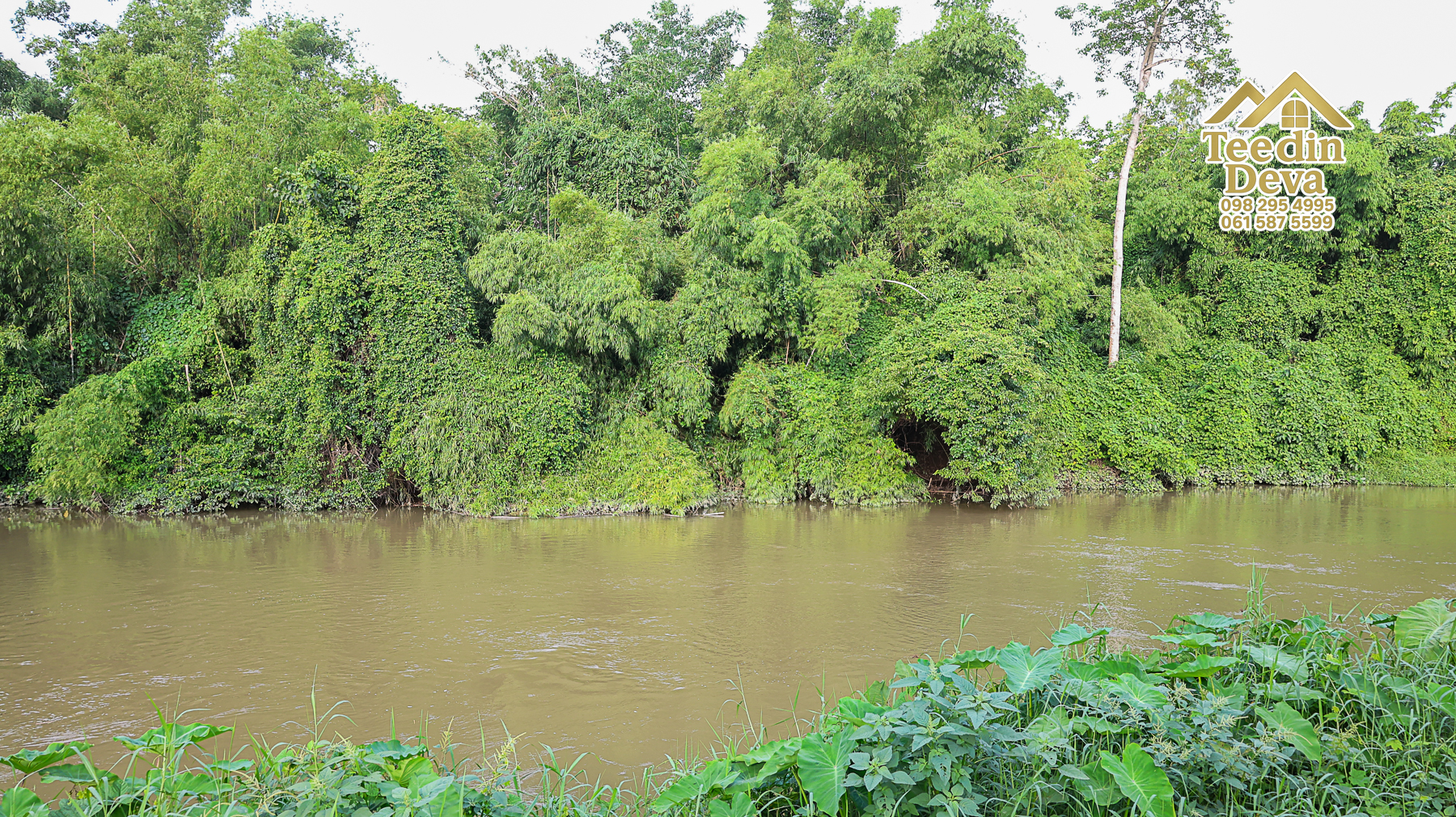 ที่ดินนครนายก ติดแม่น้ำ เนื้อที่ 4 ไร่ 2 งาน 64 ตรว. ต.สาริกา อ.เมือง จ.นครนายก