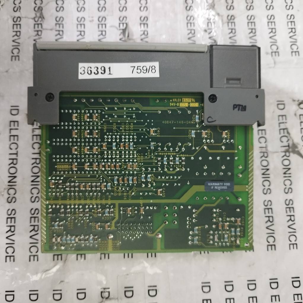 PLC " ALLEN-BRADLEY " MODEL : 1746-N04V