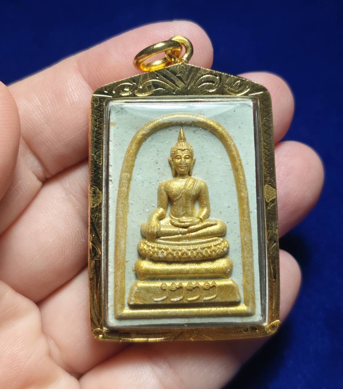 พระสมเด็จ หลังพระบรมธาตุดอยสุเทพ จ.เชียงใหม่ (พระธาตุประจำปีมะแม (ปีแพะ))