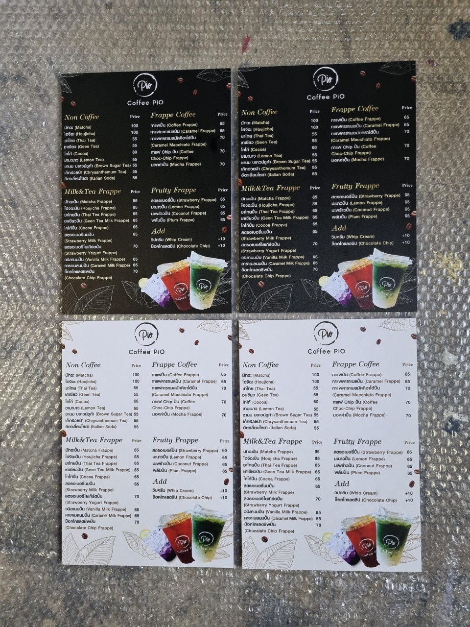 #งานป้ายอะคริลิคติดสติ๊กเกอร์พิมพ์uv