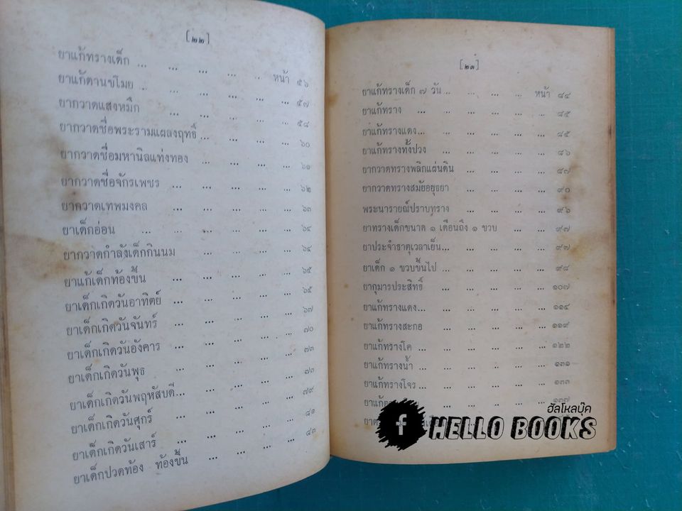 ตำรายาไทยแผนโบราณ เล่ม ๑-๑๒