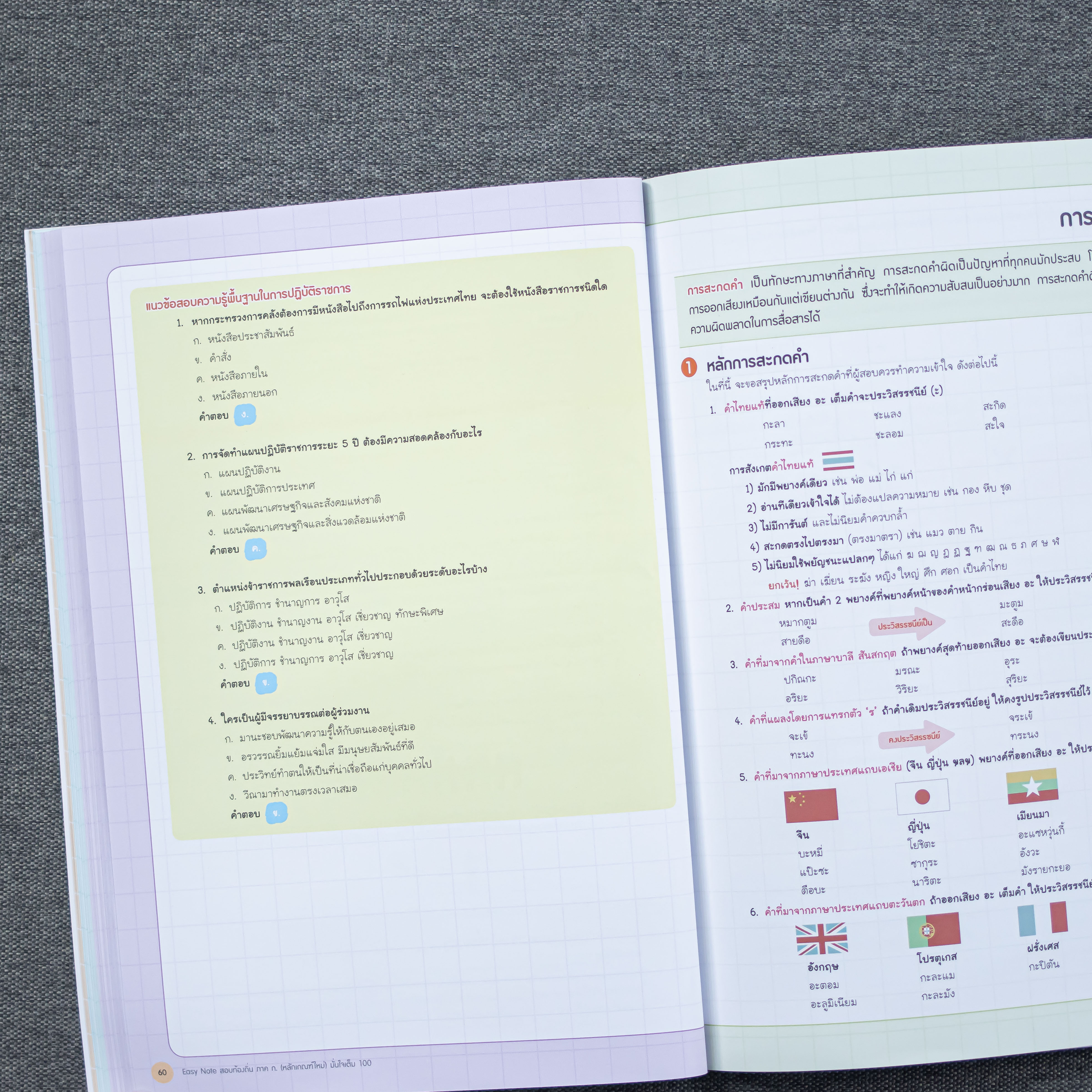 Infopress (อินโฟเพรส) หนังสือ Easy Note สอบท้องถิ่น ภาค ก.(หลักเกณฑ์ใหม่) มั่นใจเต็ม 100 - 72684