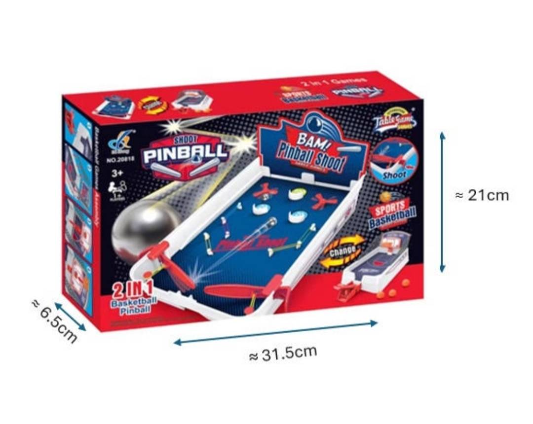 ตู้เกมพินบอล BAM Pinball Game ของเล่นเด็ก ตู้เกมส์ของเล่น ตู้พินบอล พร้อมจัดส่ง