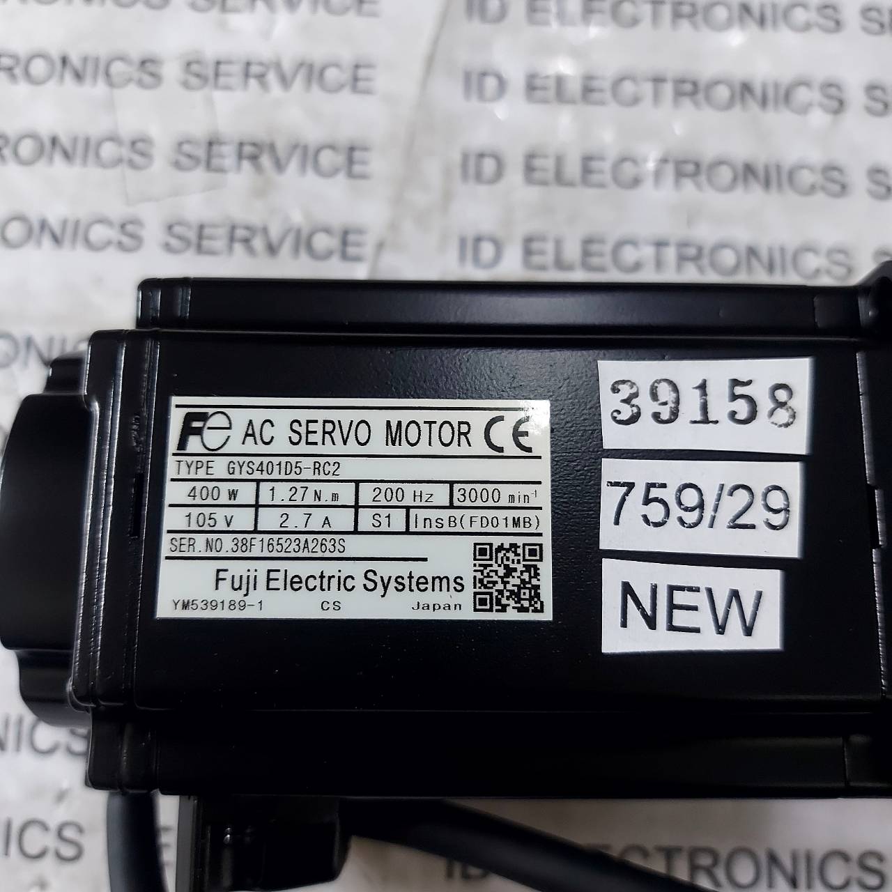 GYB401D5-RC2 SERVO MOTOR "FUJI"