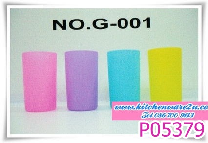 P05379 แก้วน้ำ ทรงตรง คัลเลอร์ฟูล G-001 (ราคาส่งต่อ 12 ใบ คลิ๊กที่สินค้าเพื่อดูรายละเอียด)