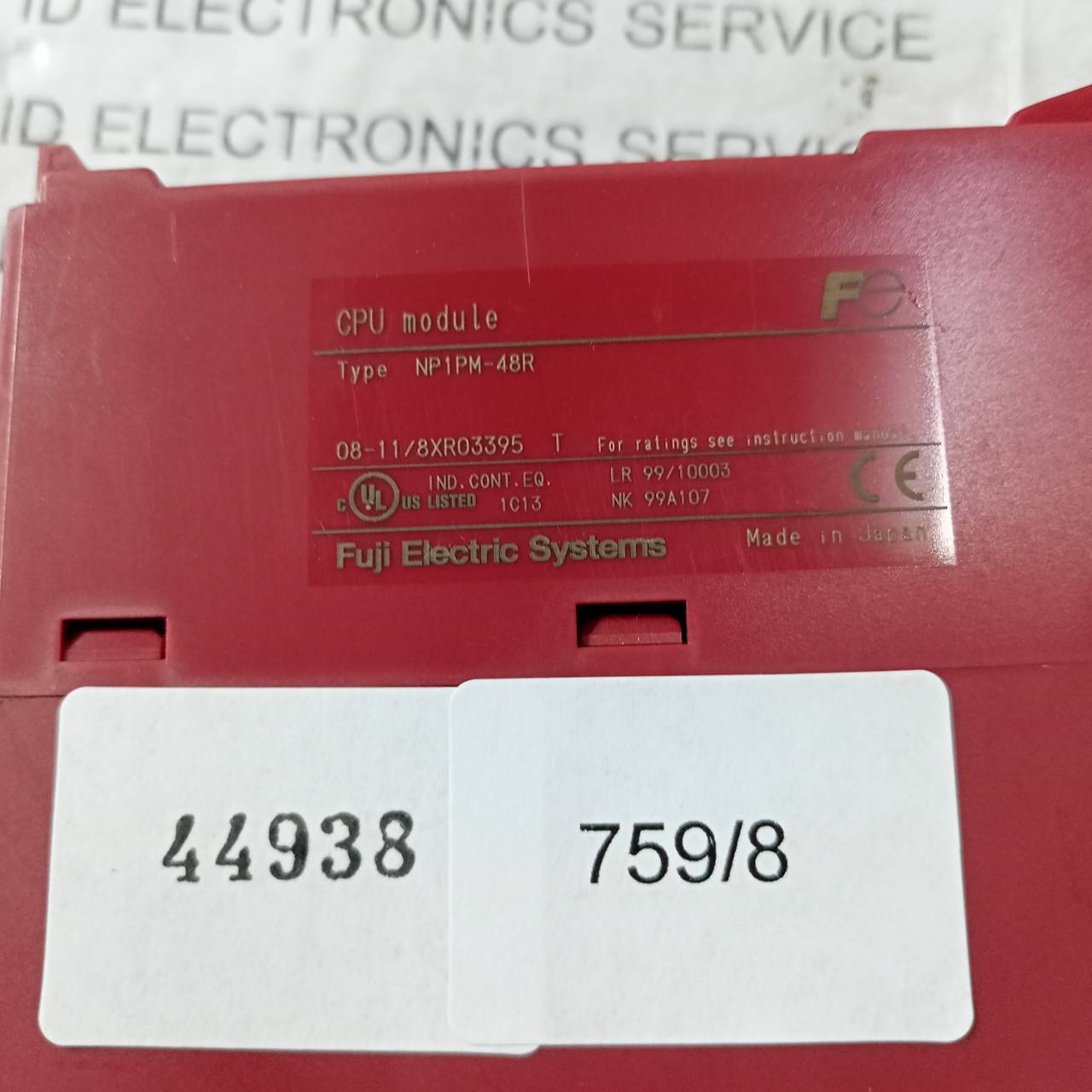 PLC " FUJI " MODEL : NP1PM-48R