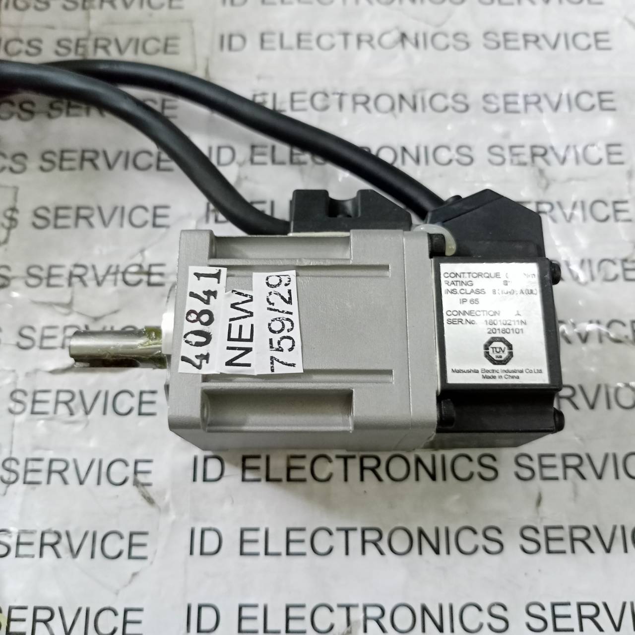 SERVO MOTOR " PANASONIC " MODEL : MSMD5AZG1S
