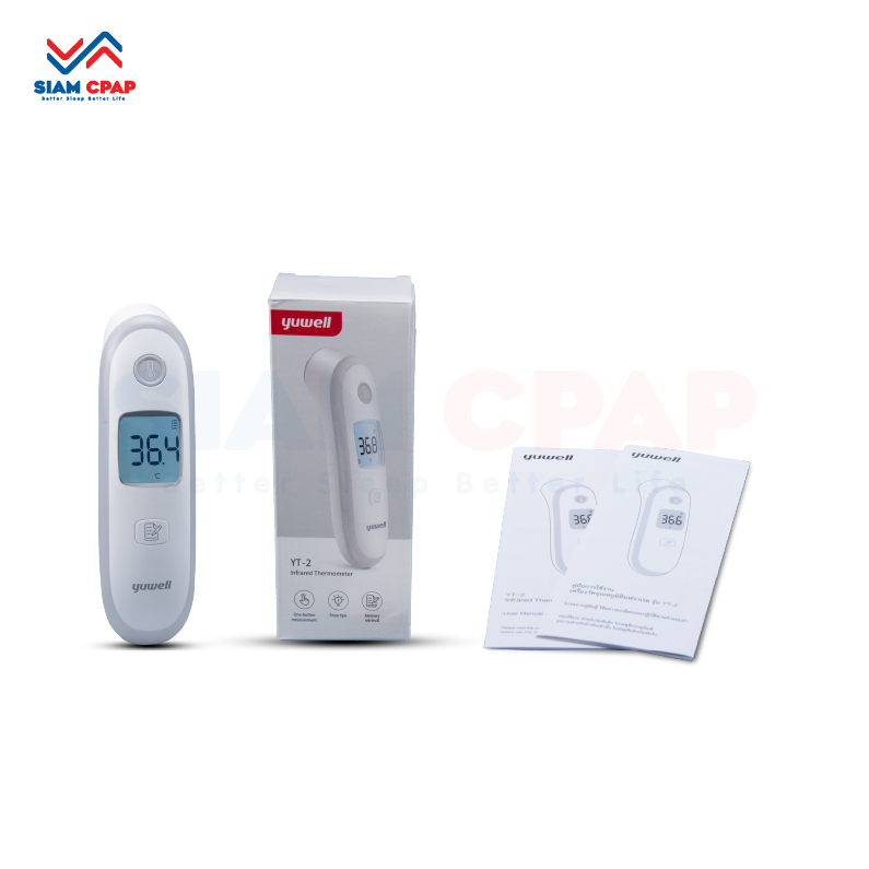 เครื่องวัดอุณหภูมิร่างกายอินฟราเรด Yuwell รุ่น YT-2