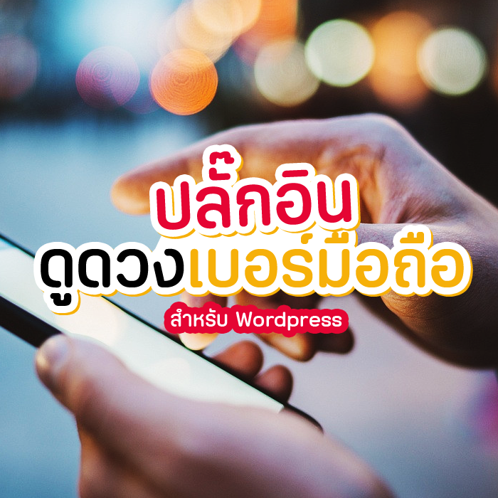 ปลักอินดูดวงเบอร์มือถือ