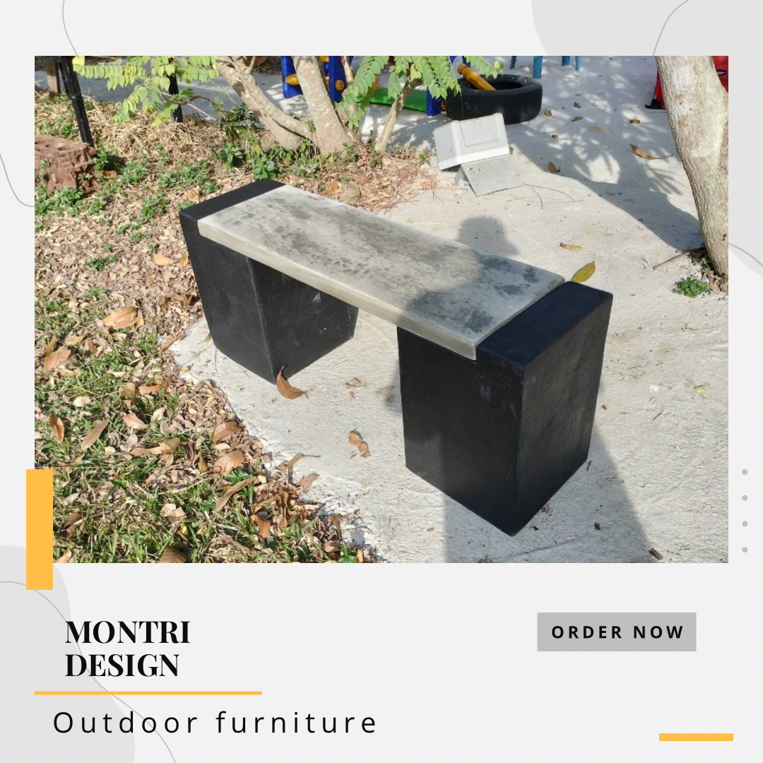 เก้าอี้สนาม เก้าอี้สนามกลางแจ้ง เก้าอี้สนามใกล้ฉัน ขนาด ยาว 110 กว้าง 30 สูง 45 cm. รุ่น Modern07