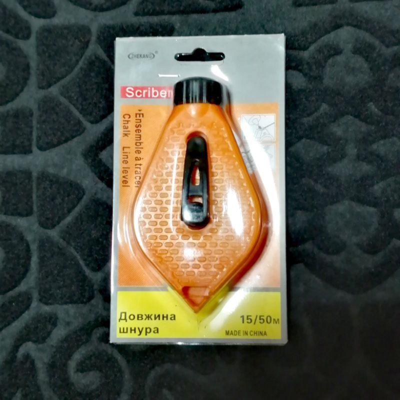 เต้าตีเส้น Scriber บักเต้าตีเส้น งานช่าง ( คละสี ) 15/50 M.