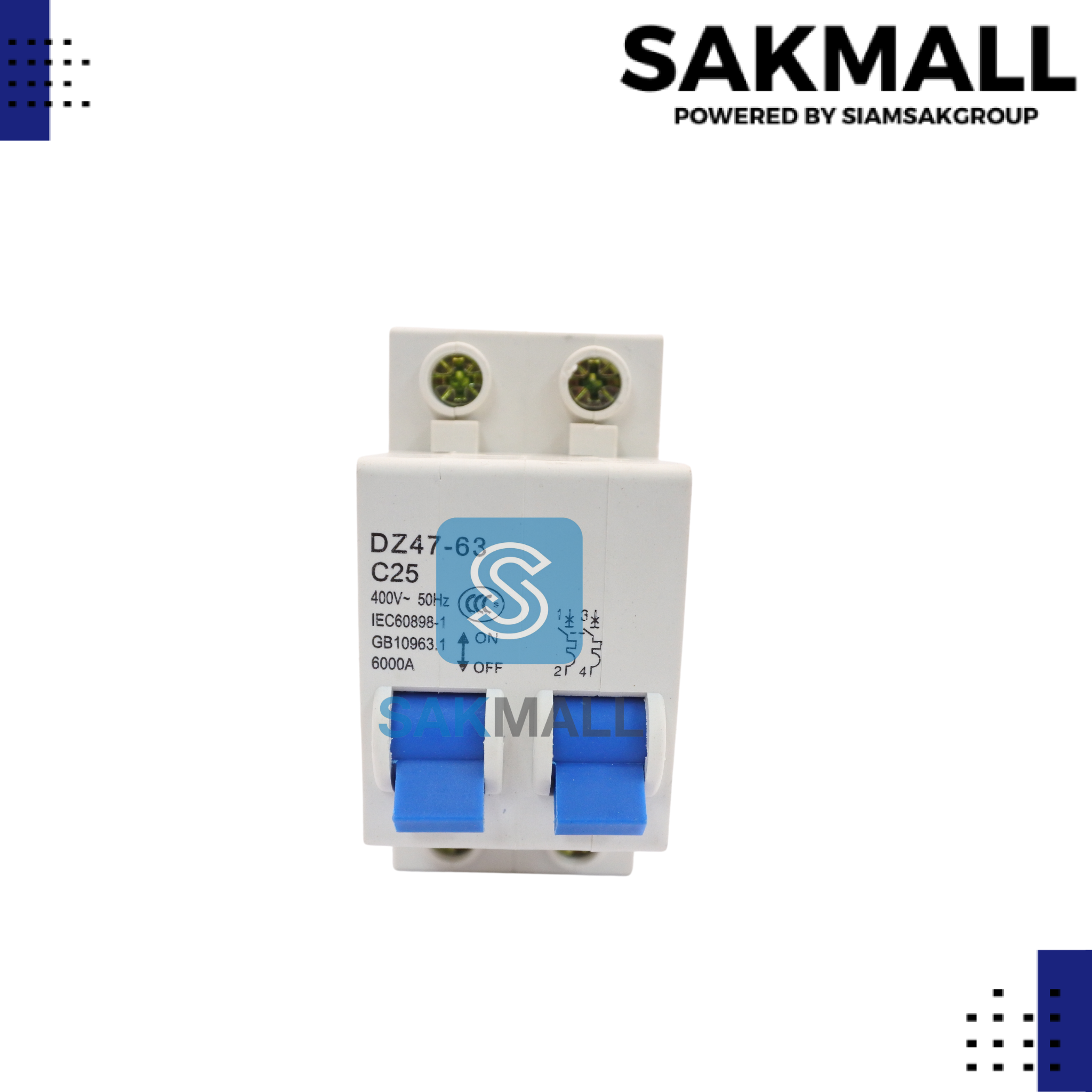 อะไหล่เบรกเกอร์ C25 220V.