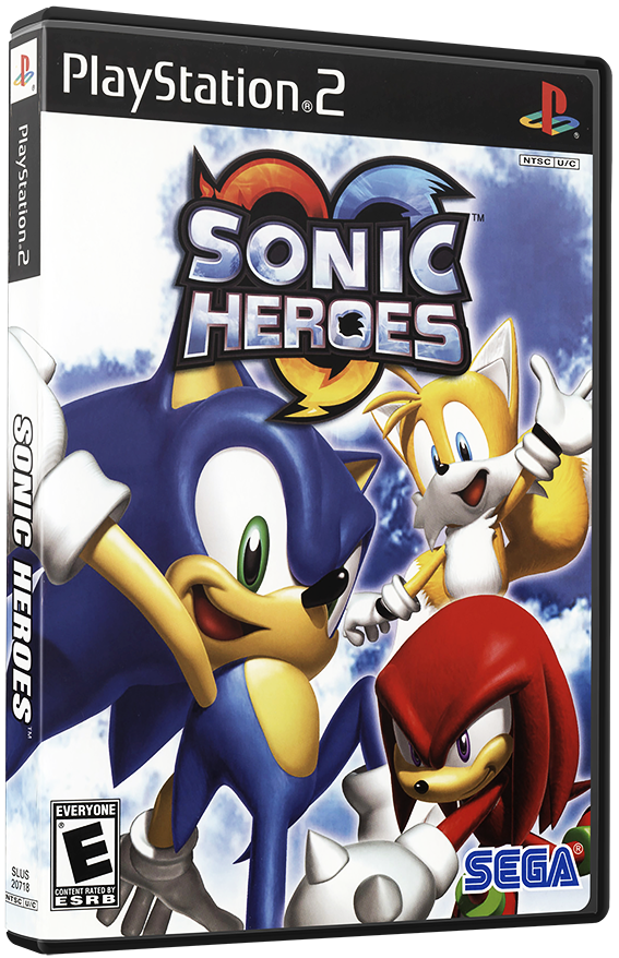 แผ่นเกมส์ PS2 : Sonic Heroes
