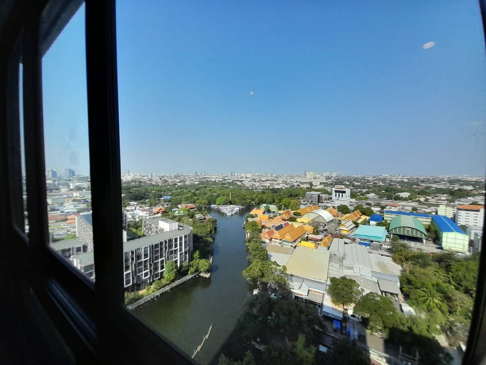 ขายคอนโดลุมพินีวิลล์ สุขุมวิท 77 วิวแม่น้ำสวยมาก ชั้น 21 ห้องมุม (N.929)..