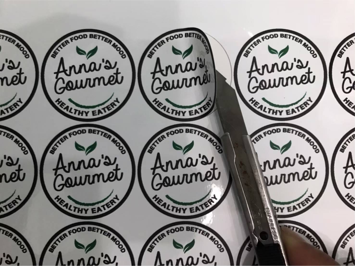 #งานสติ๊กเกอร์ไดคัท