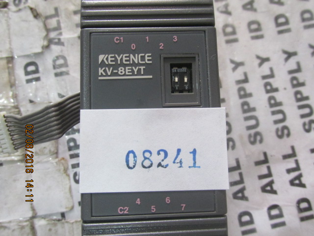 PLC " KEYENCE " MODEL : KV-8EYT