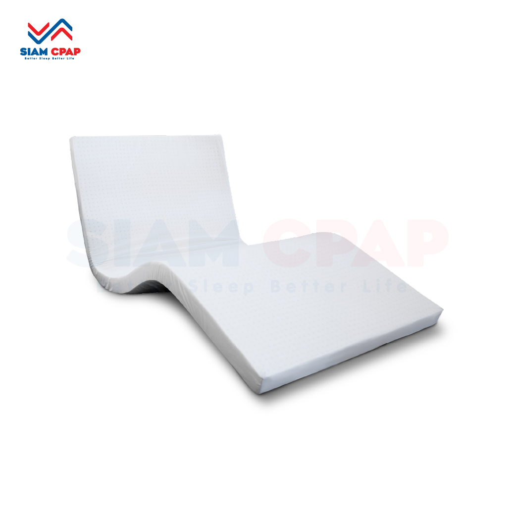 ที่นอนยางพารา กระจายแรงกดทับ นุ่มสบาย ทนทาน Realpad TOP New ปลอกหุ้มหนัง PU รับประกัน 5 ปี