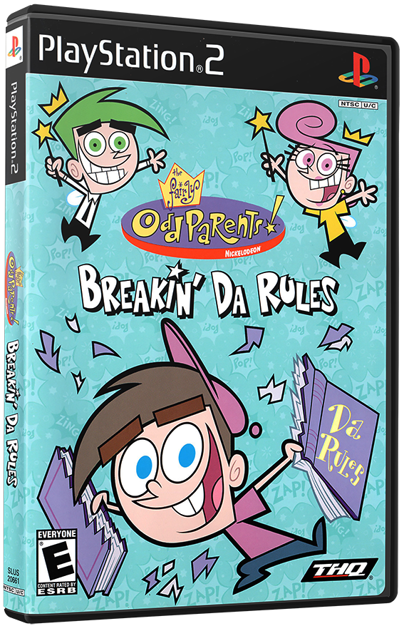 แผ่นเกมส์ PS2 : The Fairly OddParents! Breakin' Da Rules