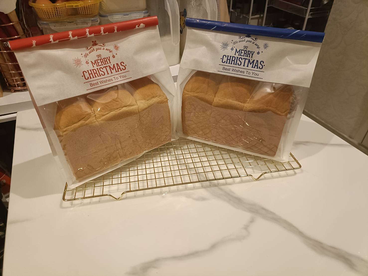 โชกุปังออริจินัลในแพคเกจคริสมาสต์ขนาด450g