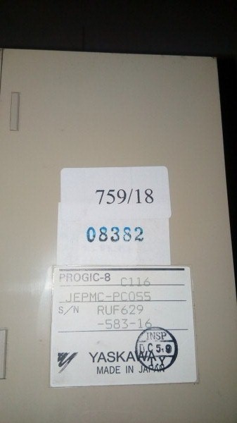 PLC " YASKAWA " MODEL : JEPMC-PC055