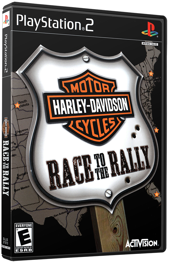 แผ่นเกมส์ PS2 : Harley-Davidson Motorcycles - Race to the Rally